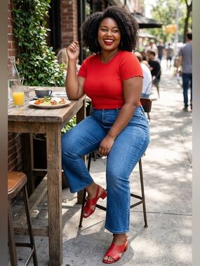 Madewell Plus Bootcut Cropped Jeans